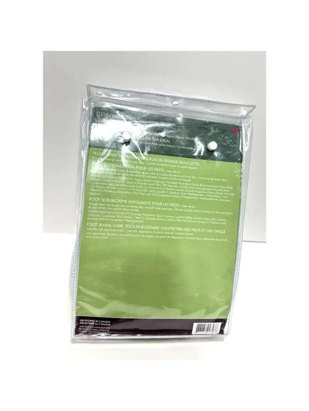 Ultimate Spa Pedicure Kit Foot Scrub Lotion Set Home Care Relaxation Foot Care